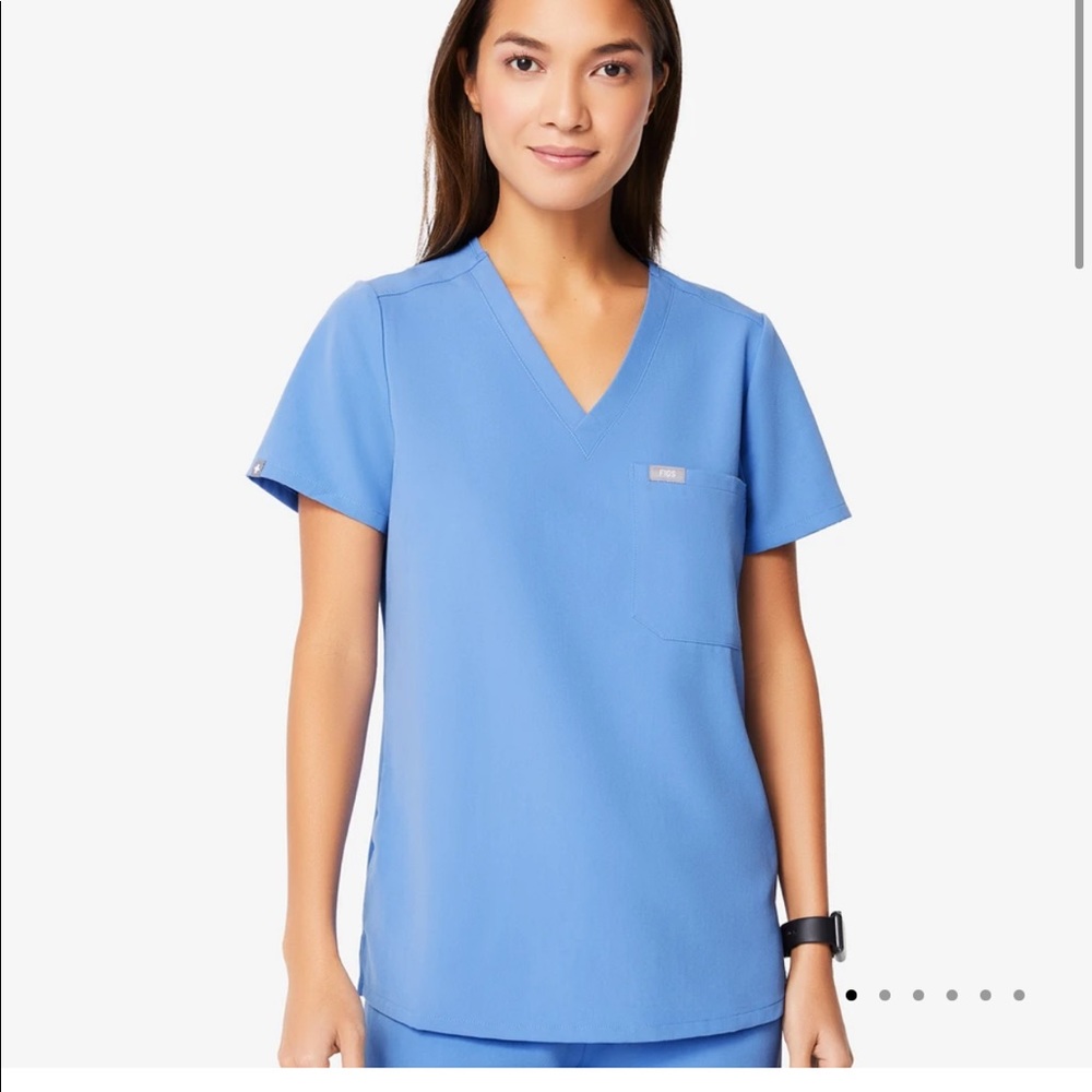 Ceil Blue Catarina Figs Scrub Top